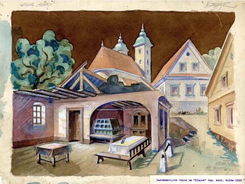Scenska skica